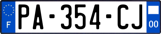 PA-354-CJ