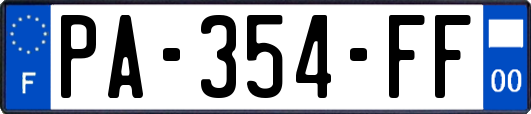 PA-354-FF