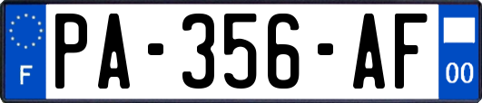 PA-356-AF