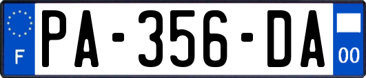 PA-356-DA
