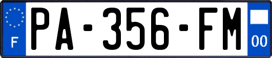 PA-356-FM