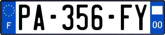 PA-356-FY