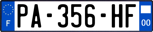 PA-356-HF