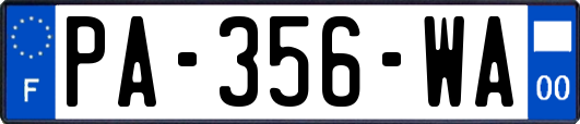 PA-356-WA