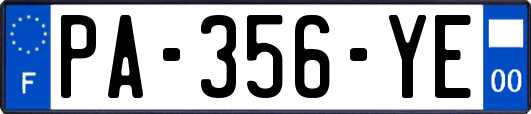 PA-356-YE
