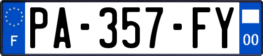 PA-357-FY