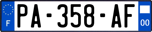 PA-358-AF