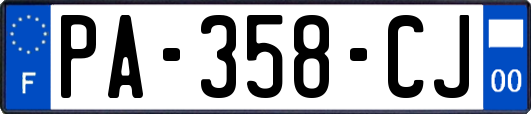 PA-358-CJ