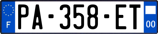 PA-358-ET