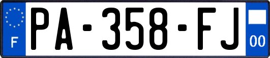 PA-358-FJ