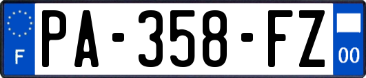 PA-358-FZ