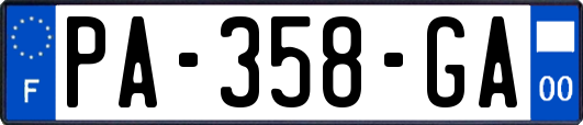 PA-358-GA