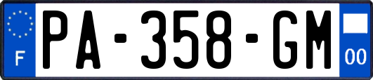 PA-358-GM