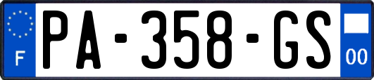PA-358-GS