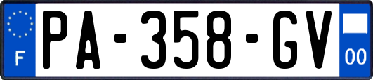 PA-358-GV