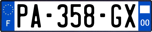 PA-358-GX