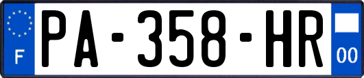 PA-358-HR