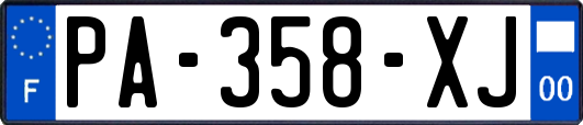 PA-358-XJ