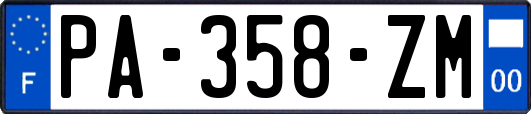 PA-358-ZM