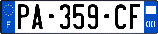 PA-359-CF