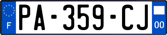 PA-359-CJ