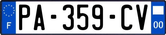 PA-359-CV