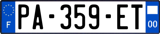 PA-359-ET