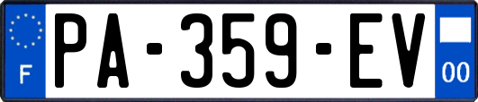 PA-359-EV
