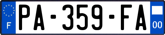 PA-359-FA