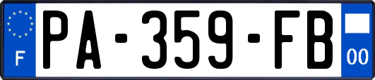 PA-359-FB