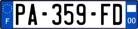 PA-359-FD