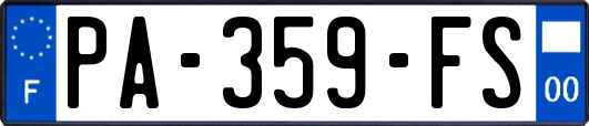 PA-359-FS