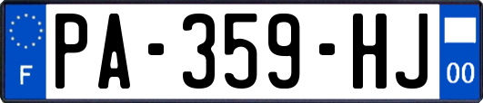 PA-359-HJ