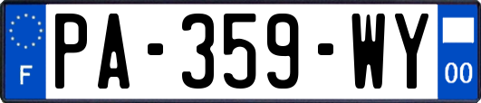 PA-359-WY