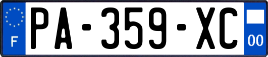 PA-359-XC