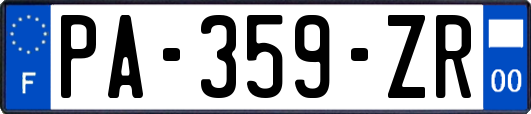 PA-359-ZR