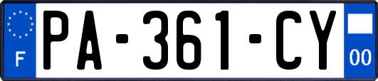 PA-361-CY