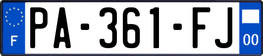 PA-361-FJ