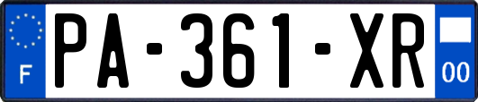 PA-361-XR