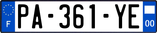 PA-361-YE