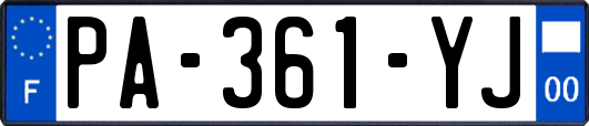 PA-361-YJ
