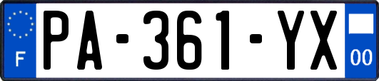 PA-361-YX