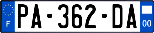 PA-362-DA