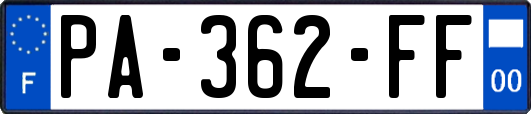 PA-362-FF