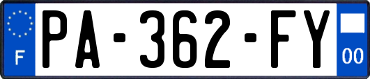 PA-362-FY