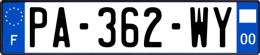 PA-362-WY