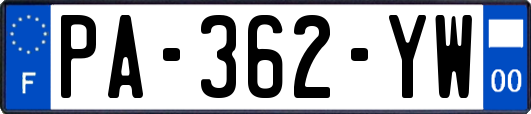 PA-362-YW