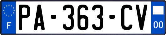 PA-363-CV