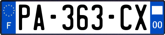 PA-363-CX