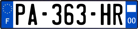 PA-363-HR